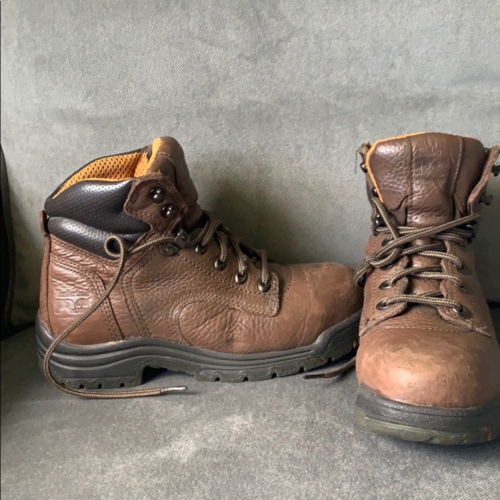 Timberland Pro steel toe work boots